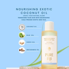 Pure Fiji Nourishing Exotic Coconut Oil 230ml