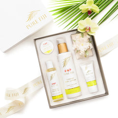 Pure Fiji Deluxe Luxury Gift Set Bundle of 3